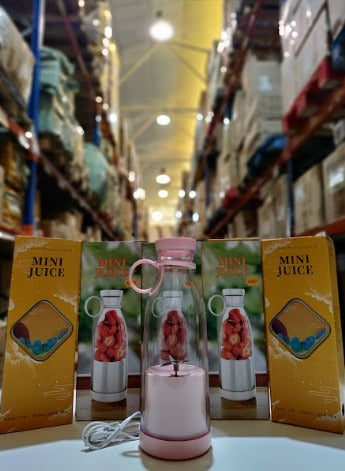 Mini licuadora de vaso portatil rosa